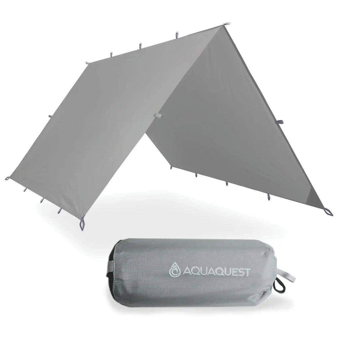 Safari Lightweight Tarp Camping Tarp   AquaQuest Waterproof