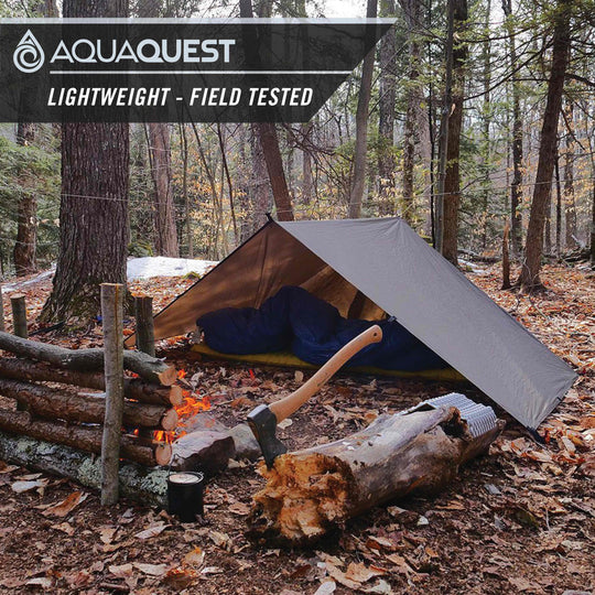 Safari Lightweight Tarp Camping Tarp AquaQuest Waterproof