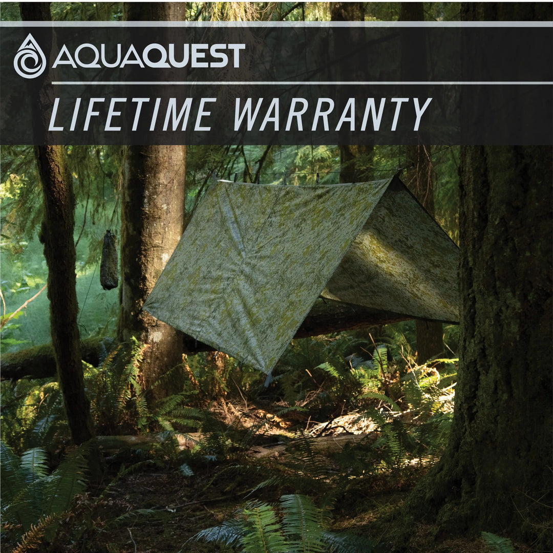 Safari Lightweight Tarp Camping Tarp   AquaQuest Waterproof