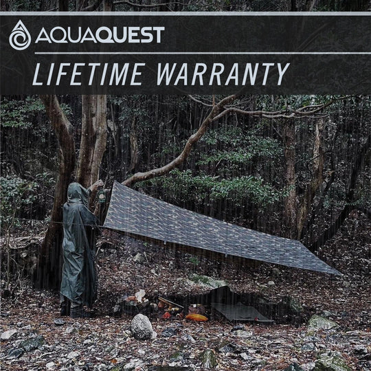 Defender Heavy-Duty Tarp Camping Tarp   AquaQuest Waterproof